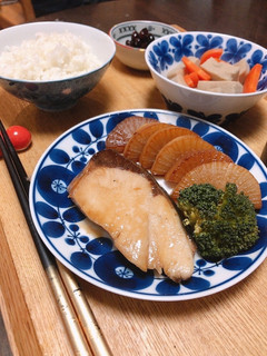 ぶり大根の照り焼き-レシピのメイン写真