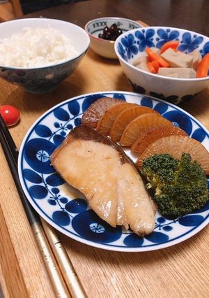 ぶり大根の照り焼き-レシピのメイン写真