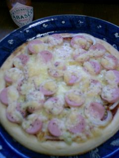 おさかなのソーセージdeピザ-レシピのメイン写真