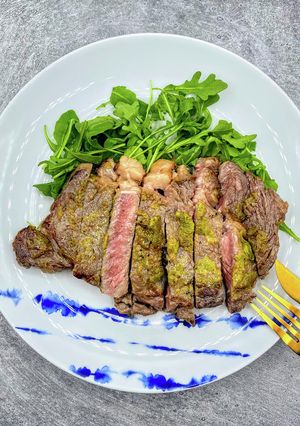 簡単☆絶品わさびステーキ-レシピのメイン写真
