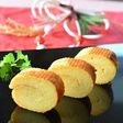 丸いフライパンで作るはんぺん入り伊達巻♪