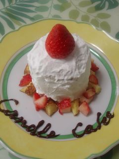 ホットケーキでキャンドルケーキ❤-レシピのメイン写真