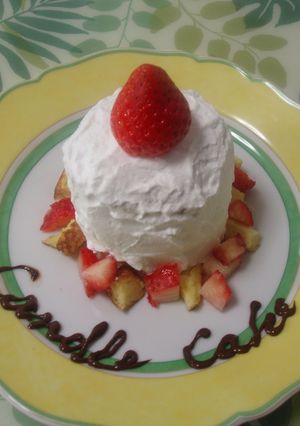 ホットケーキでキャンドルケーキ❤-レシピのメイン写真