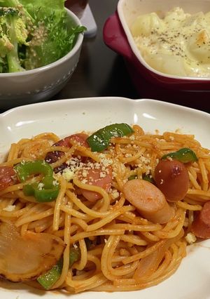 喫茶店の味！ナポリタン-レシピのメイン写真