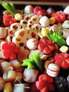 まだ間に合う☆お節に彩り煮しめ♪-レシピのメイン写真