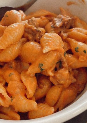 CREAMY TOMATO PASTA-レシピのメイン写真
