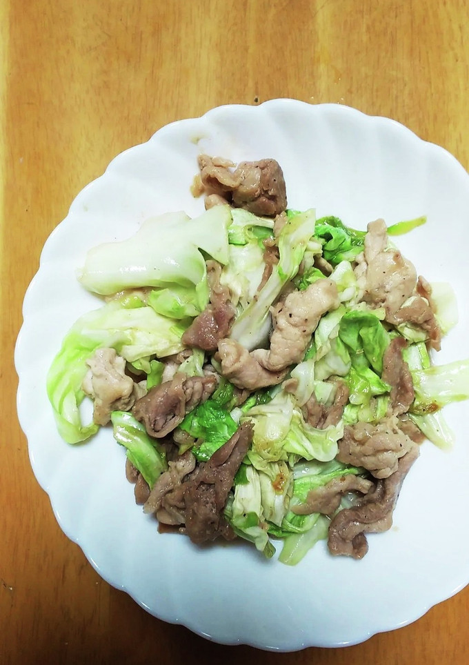 豚肉のモツ鍋炒め風-レシピのメイン写真