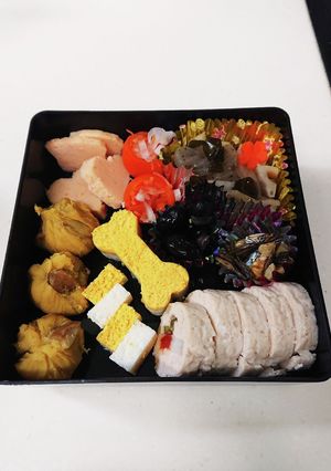 なんちゃって八幡巻き〈ワンちゃん用〉-レシピのメイン写真