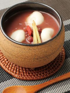 バイタミックスで簡単茹であずきお汁粉-レシピのメイン写真