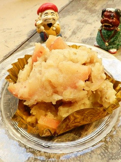砂糖不使用さつまいもとアップルきんとん-レシピのメイン写真