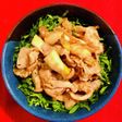梅しそ風味の豚丼