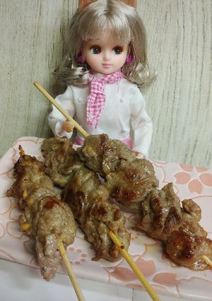 リカちゃん♡仔羊(ラム)サテ風Ꮚ･ꈊ･Ꮚ-レシピのメイン写真