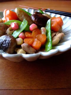 【おせち】正月料理・いり鶏-レシピのメイン写真