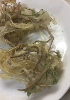 せりの根かき揚げ-レシピのメイン写真
