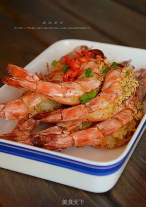 蒜蓉烤大虾-レシピのメイン写真