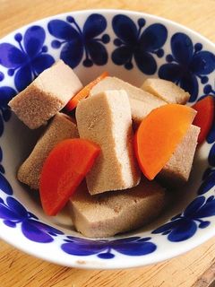 優しい甘さ☆高野豆腐の含め煮-レシピのメイン写真