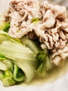 超簡単★白菜と豚バラの白だし煮-レシピのメイン写真