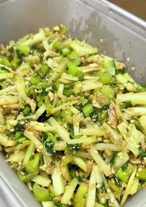 【無駄なし】大根葉と皮の炒め物-レシピのメイン写真