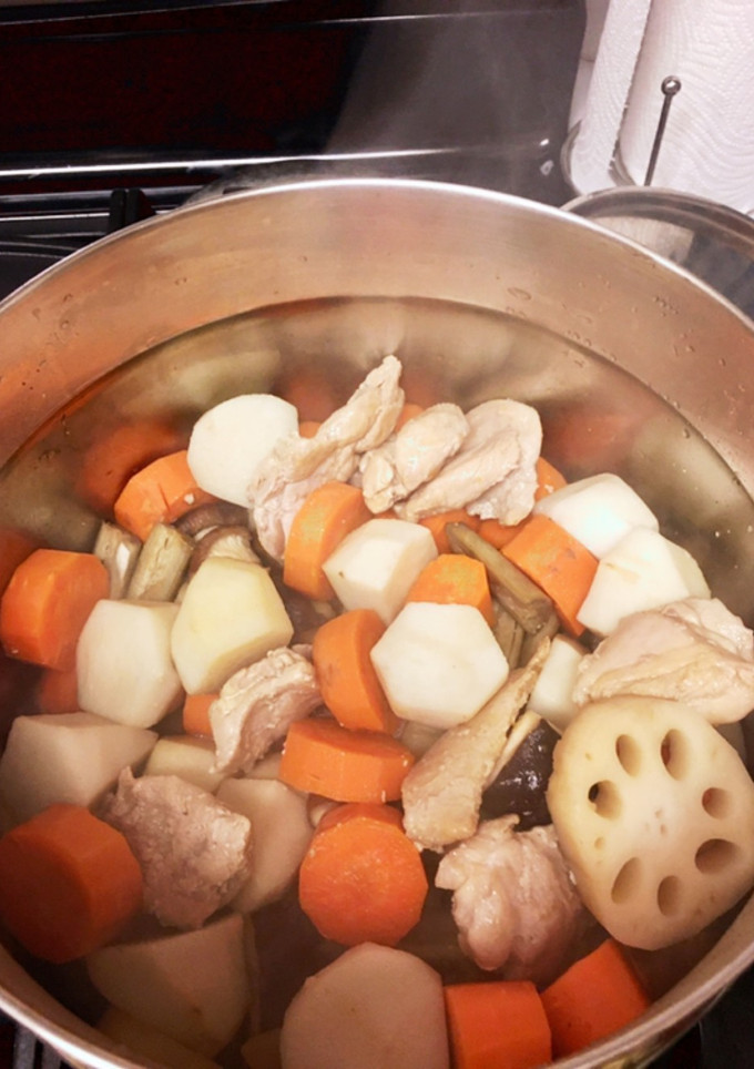 CAで御節　筑前煮-レシピのメイン写真