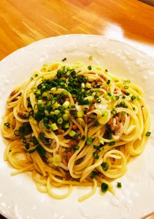 簡単　納豆パスタ-レシピのメイン写真