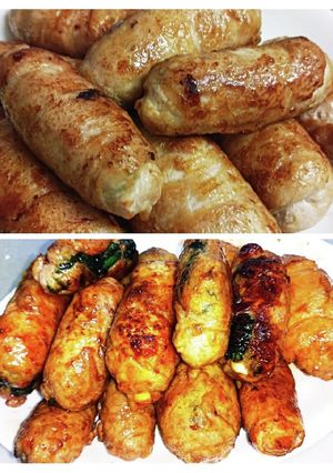 肉巻き(中に野菜とかチーズが入ってます)-レシピのメイン写真
