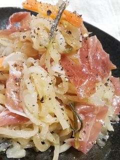 海老イカ大根サラダの生ハムマリネ-レシピのメイン写真