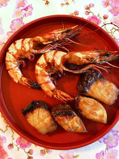 CAで御節 鰤と海老の照り焼き-レシピのメイン写真