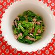 菜の花とツナの和え物