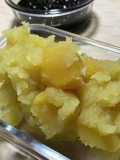 ホクホク気味の栗きんとん-レシピのメイン写真