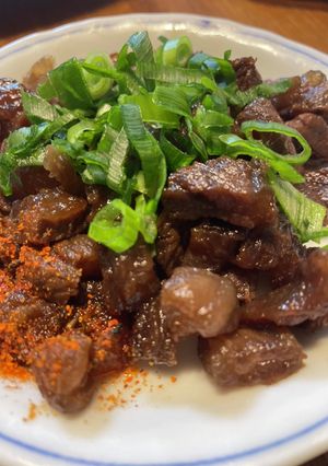 牛すじ　甘辛煮　【酒の肴】❶-レシピのメイン写真