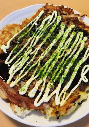 山芋たっぷりの米粉お好み焼き●豚玉-レシピのメイン写真
