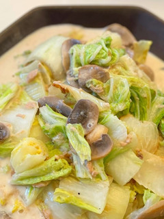 白菜とツナのクリーム煮-レシピのメイン写真