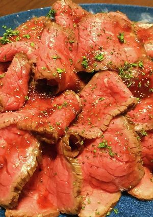 プロ直伝！失敗しない！極上ローストビーフ-レシピのメイン写真