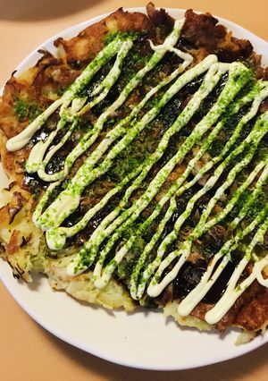 米粉のお好み焼き●豚&チーズ玉-レシピのメイン写真