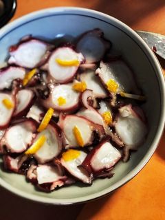 タコの酢の物-レシピのメイン写真