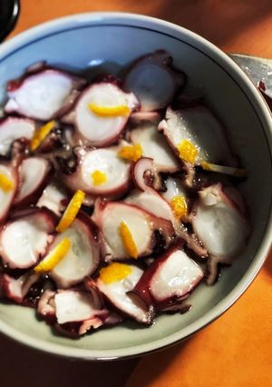 タコの酢の物-レシピのメイン写真