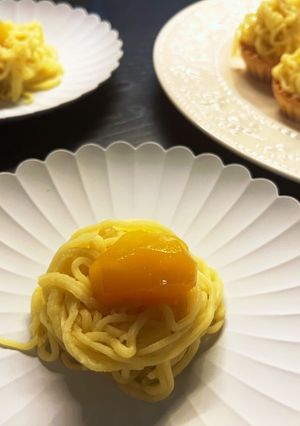 洋風栗きんとん★さつまいものモンブラン-レシピのメイン写真