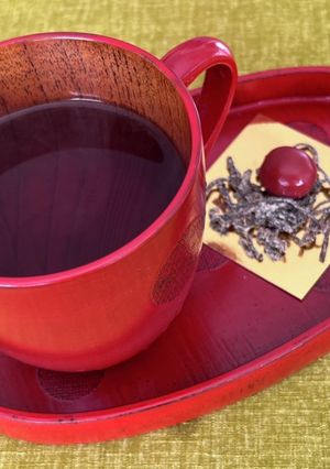 お正月♡優しいルイボスティーDE梅昆布茶-レシピのメイン写真