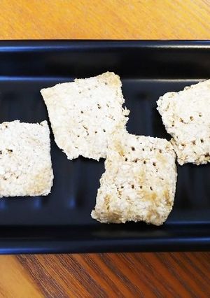 カロリーはオートミールだけ！？クラッカー-レシピのメイン写真