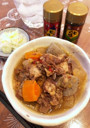 牛すじの塩煮込み-レシピのメイン写真