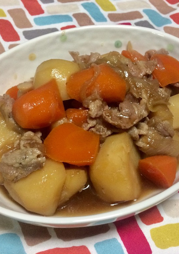 超簡単☆基本の定番！料亭の肉じゃが♪♪♪-レシピのメイン写真