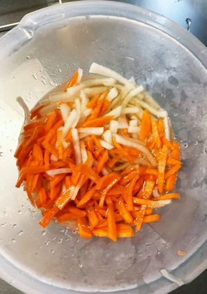 レンジ漬け時間なし簡単たっぷりお節なます-レシピのメイン写真