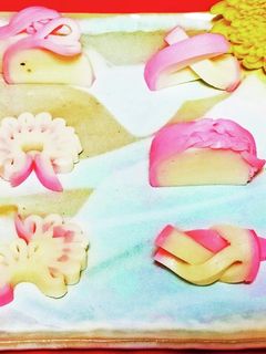 ♫おせちにも♪かまぼこ飾り切りアート♫-レシピのメイン写真