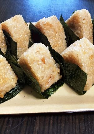 焼きおにぎり　ごま油で風味up-レシピのメイン写真