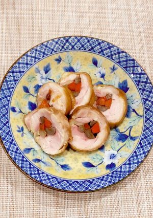 鶏肉のごぼう巻き-レシピのメイン写真