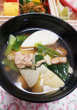 我が家のお雑煮(関東風)-レシピのメイン写真
