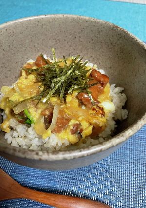 ホテイやきとり缶で 簡単親子丼-レシピのメイン写真