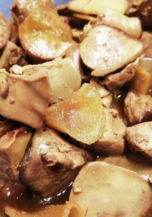 鳥肝の醤油煮-レシピのメイン写真