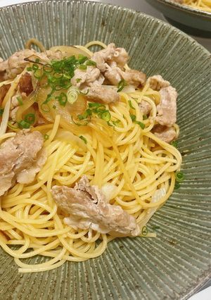 豚こま和風パスタ-レシピのメイン写真
