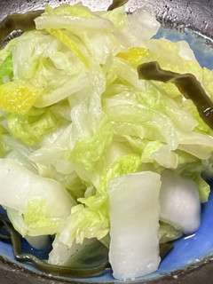 サラダみたいな♡柚子風味白菜の甘酢漬け-レシピのメイン写真